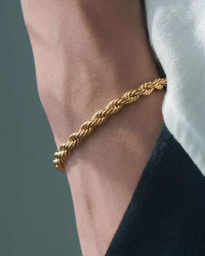 Rope Bracelet Gold