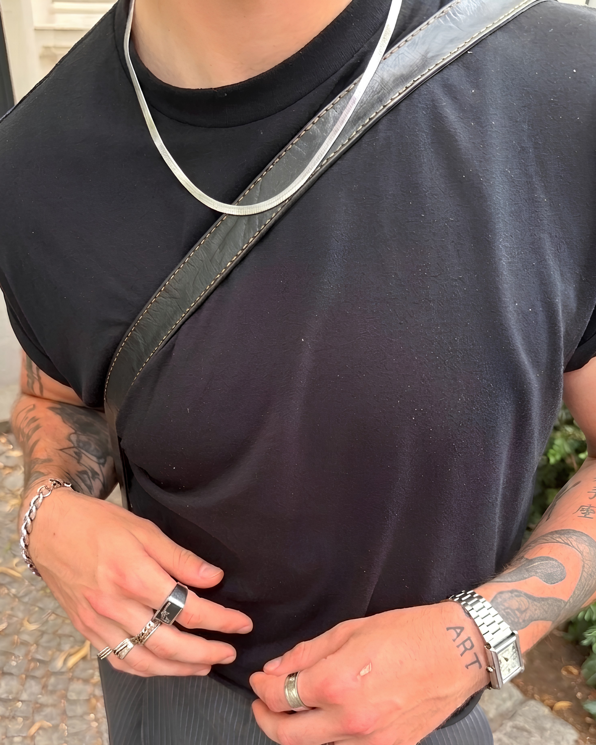 Vipera Silver Chain