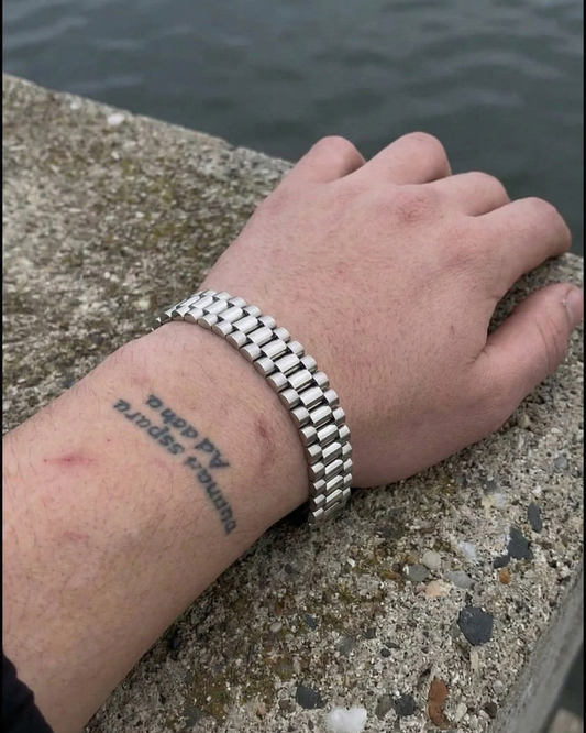 Tony Soprano Bileklik Silver