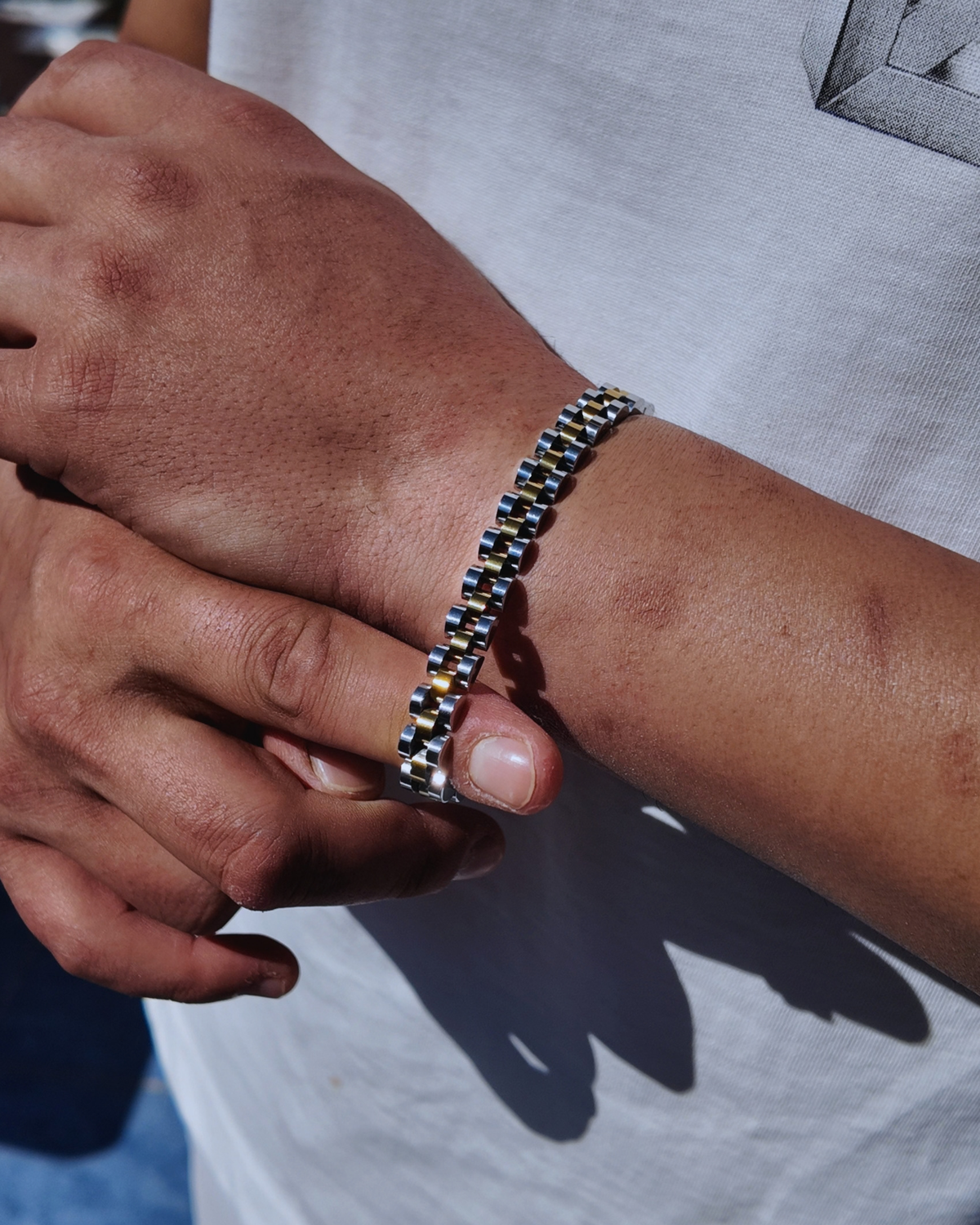 Modena Two-Tone Bracelet