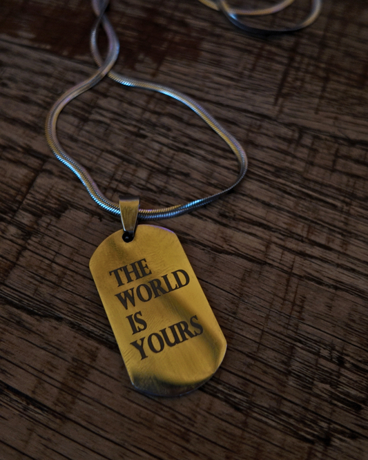 The World İs Yours Kolye