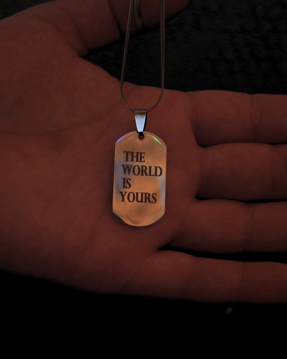 The World İs Yours Kolye