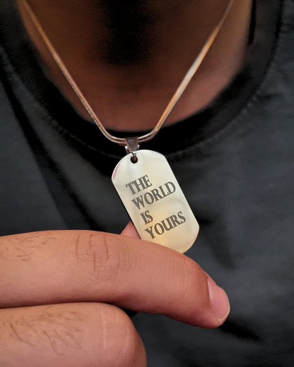 The World İs Yours Kolye