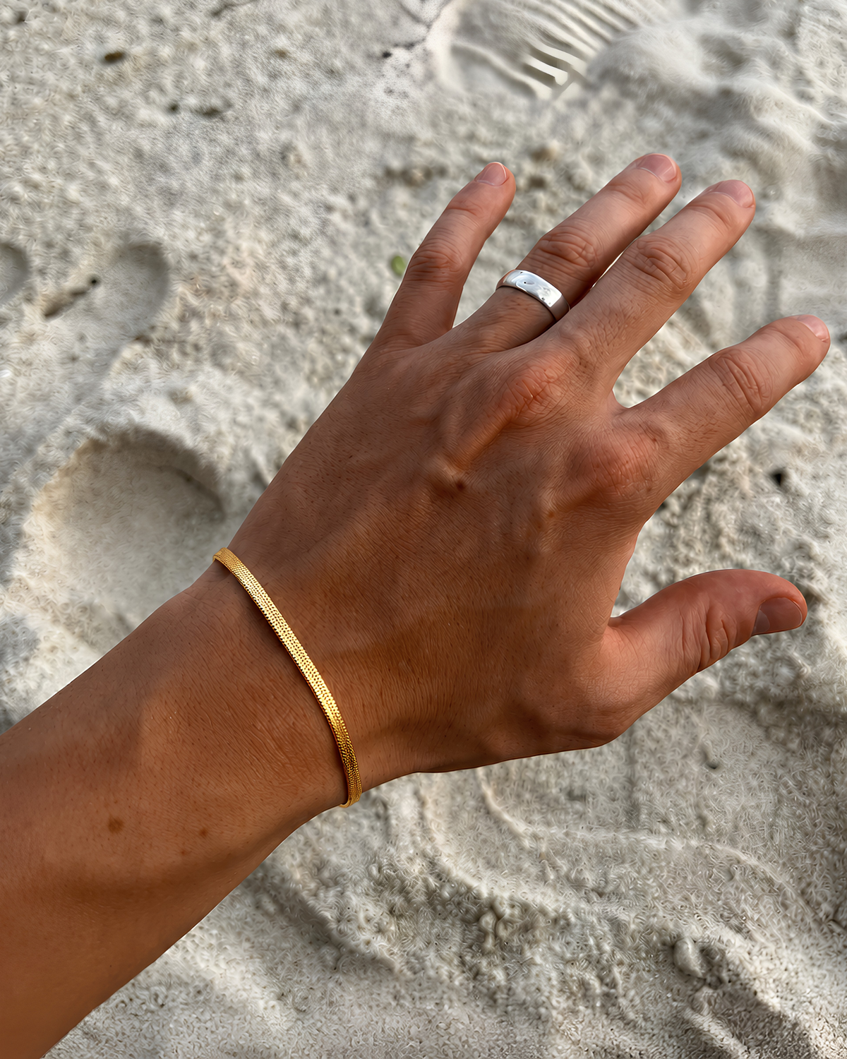 Vipera Bracelet Gold