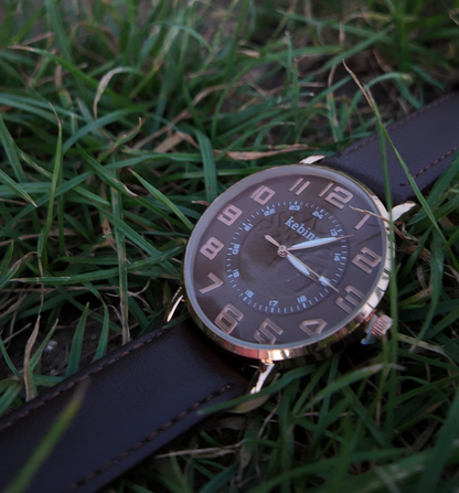 Brown Vintage Leather Watch