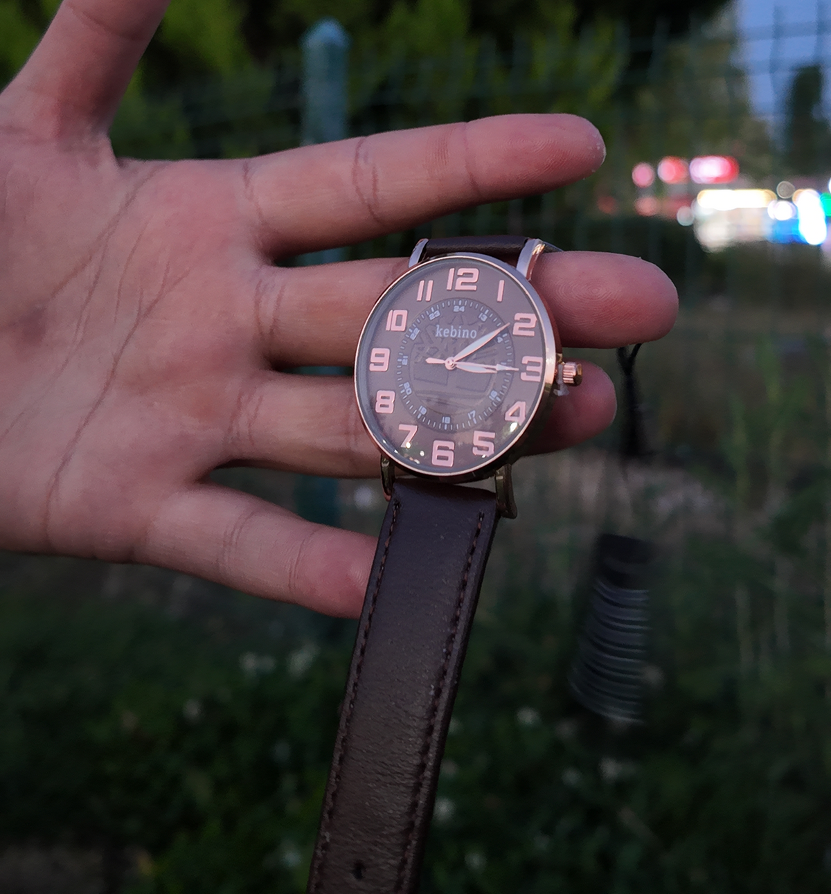 Brown Vintage Leather Watch